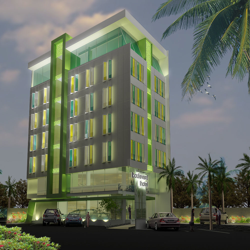 Biz Boulevard Hotel Manado Exteriör bild