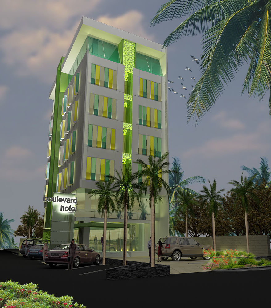 Biz Boulevard Hotel Manado Exteriör bild